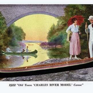 Old Town 'Charles River' Model Canoe - 1922