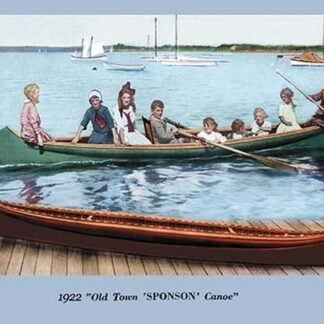 Old Town Sponson Canoe - 1922