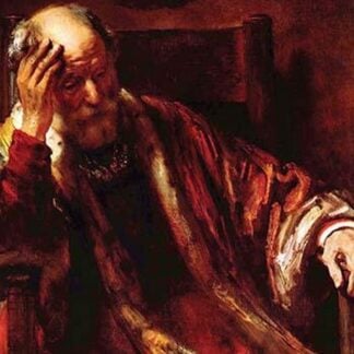 Old man in the armchair 3 by Rembrandt Van Rijn