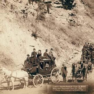 Omaha Board of Trade in Mountains near Deadwood by John C.H. Grabill