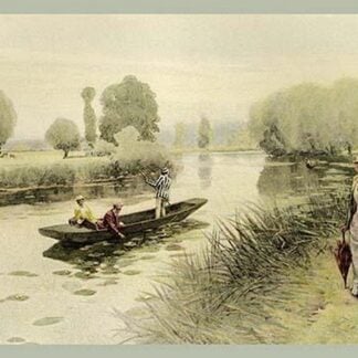 On the Avon Near Stratford by James Leon Williams