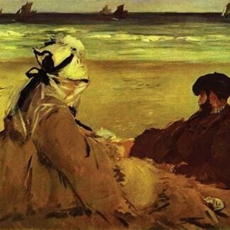 On the Beach by Edouard Manet