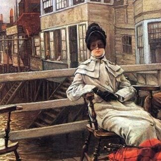 On the Ferry waiting by James Tissot
