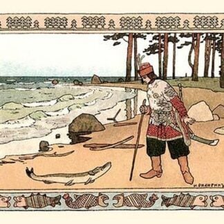 On the Shore by Ivan Bilibin