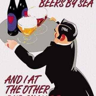 One Beer By Land & Two Beers by Sea and I at the Other Pubr Shall Be - Paul Revere by Wilbur Pierce