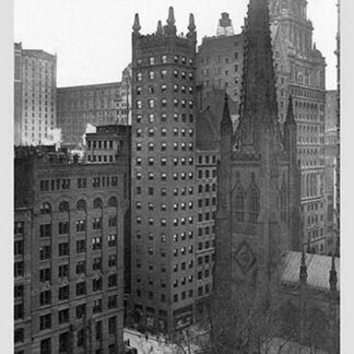 One Wall Street and Trinity Church