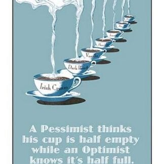 Optimist & Pessimist by Wilbur Pierce