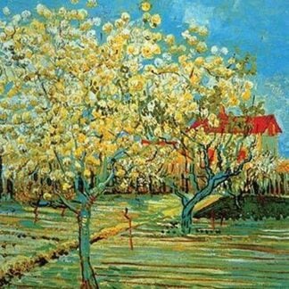 Orchard with Cypress by Vincent van Gogh