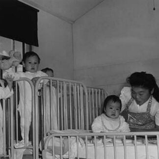 Orphanage Nurse by Ansel Adams