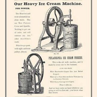 Our Heavy Ice Cream Machine