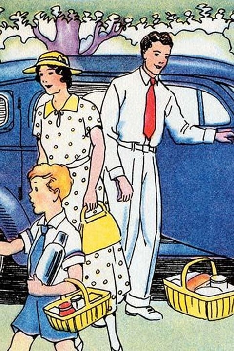 Out for a Picnic by Julia Letheld Hahn