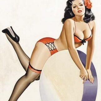 Over a drum; by Peter Driben