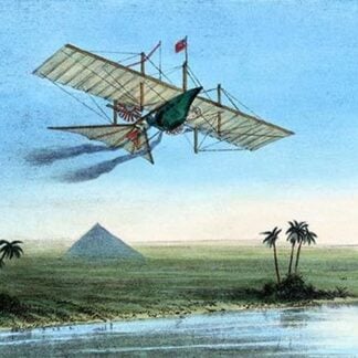 Over the Nile & the Pyramids in a Plane