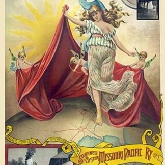 Pacific Express operates over Southwest System Missouri Pacific Railway