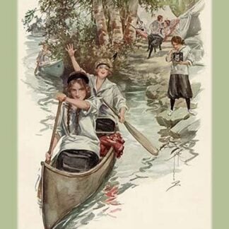 Paddling Their Own Canoe by Harrison Fisher