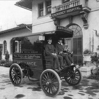 Pan-American Exposition Ambulance by C.D. Arnold