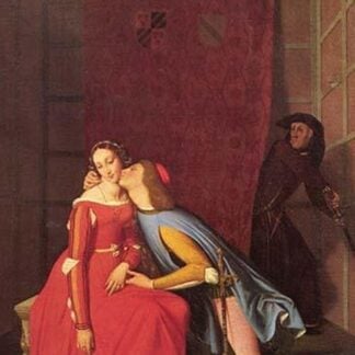 Paolo & Francesca by Jean-Auguste-Dominique Ingres