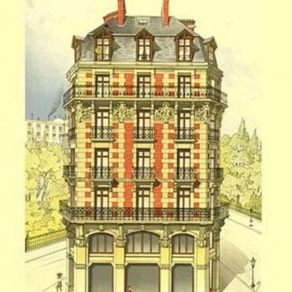 Parisian Apartments & Retail - France by Lucien Magne