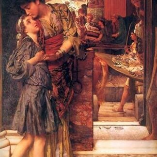 Parting Kiss by Sir Lawrence Alma-Tadema