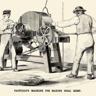 Patrullo's Machine for Making Sisal Hemp