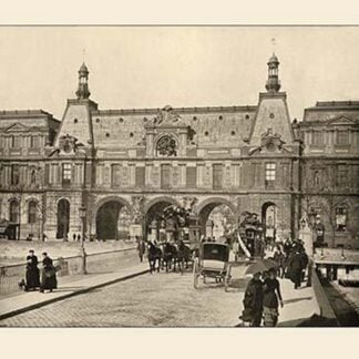Pavilions of the Louvre by A. Pepper