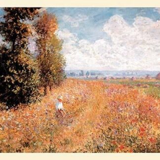 Paysage Pres de Giverny by Claude Monet