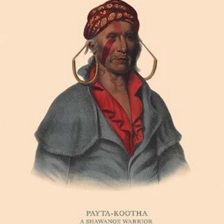 Payta-Kootha (A Shawanoe Warrior) by Mckenney & Hall