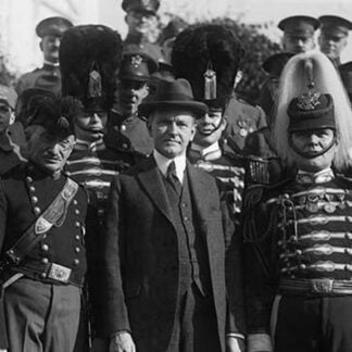 Pennsylvania National Guard Unit Visit President Coolidge