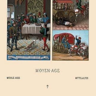 People and Places of Fifteenth Century Europe by Auguste Racinet