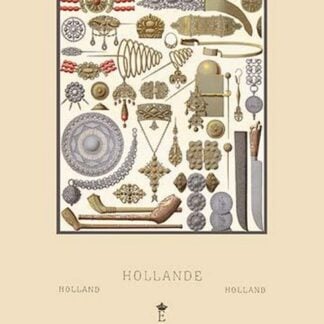 Personal Objects in the Dutch Style by Auguste Racinet