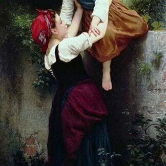 Petites Maraudeuses or Little Thieves by William Bouguereau