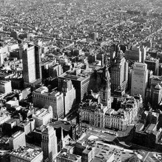 Philadelphia Cityscape by Free Library of Philadelphia