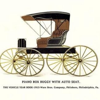 Piano Box Buggy with Auto Seat