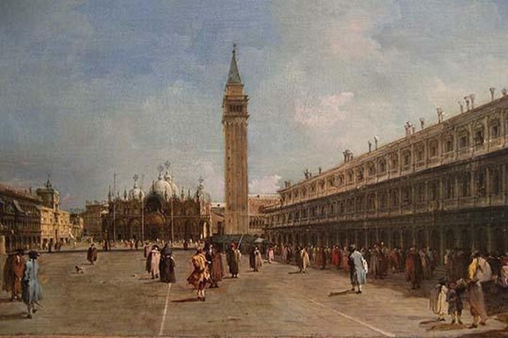 Piazza San Marco by Francesco Guardi