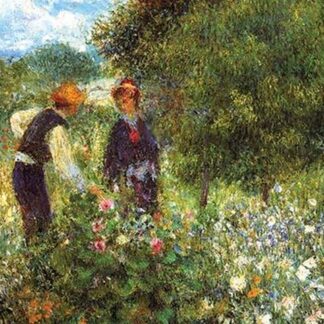 Picking Flowers by Pierre-Auguste Renoir