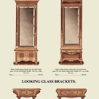 Pier Glass and Looking Glass Brackets