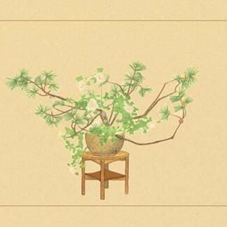 Pine and Rose by Sofu Teshigawara