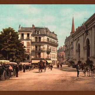 Place de l'Establishment Thermal by Detroit Photographic Company