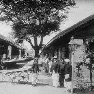 Plague Hospital in Bombay India