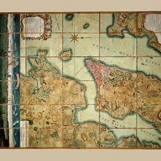 Plan of the City of New York by Bernard Ratzer