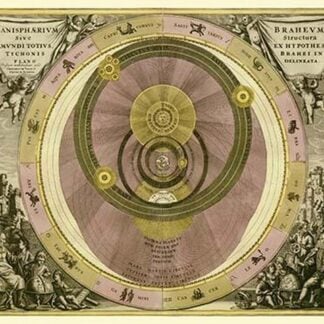 Planisphaerium Braheum by Andreas Cellarius