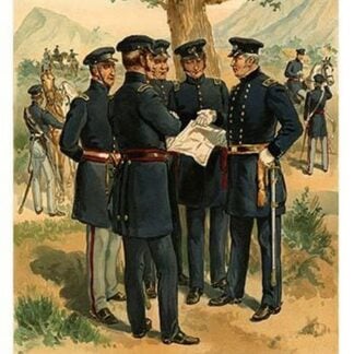 Planning A Maneuver - 1841 - 1850 - Mapping The Exercise By Henry Alexander Ogden