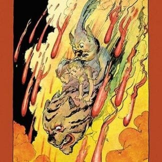 Plunging Down the Fire Fall by John R. Neill