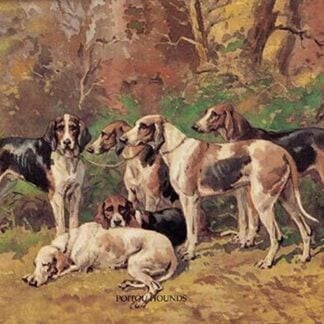 Poitou Hounds by Baron Karl Reille