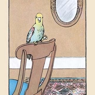 Polly Parrot on the Chair by Julia Dyar Hardy