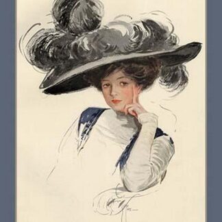 Pondering by Harrison Fisher