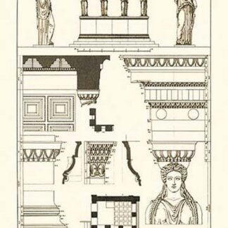 Porch of the Caryatids by J. Buhlmann