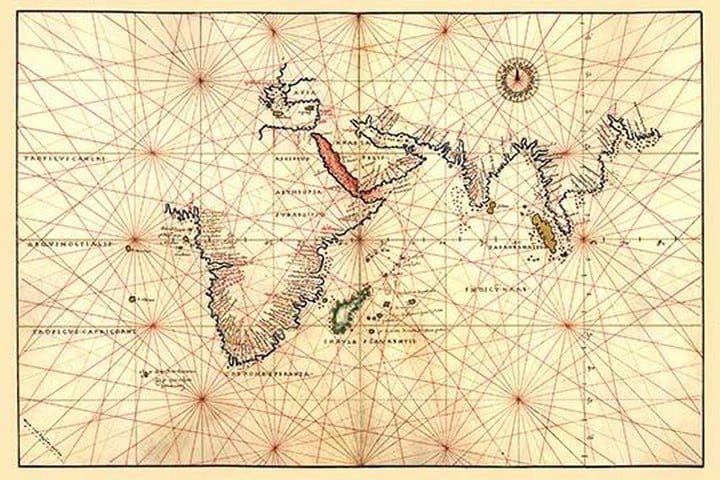 Portolan Map of Africa