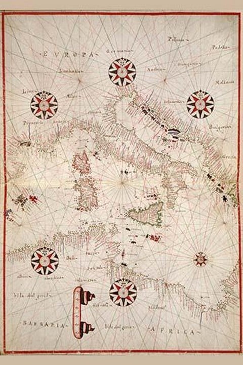 Portolan atlas of the Mediterranean Sea