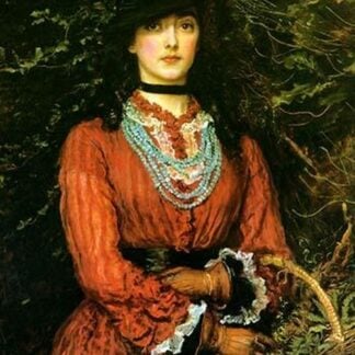 Portrait Evelyn Tennant by John Everett Millais